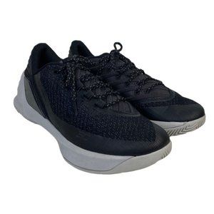 Under Armour Curry 3 Basketball Shoes Black Gray Size 6.5 1285455 001 EUC